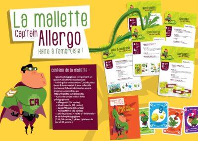 Mallette pédagogique Cap’tain Allergo (Ambroisie)