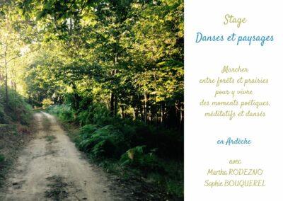 Danses et paysages