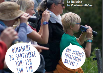 Dimanche 26 septembre – Journée Ardèche Nature – ENS DE LA BOISSINE
