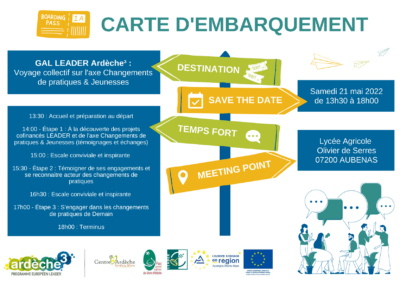 LEADER Ardèche : voyage au pays des changements de pratiques