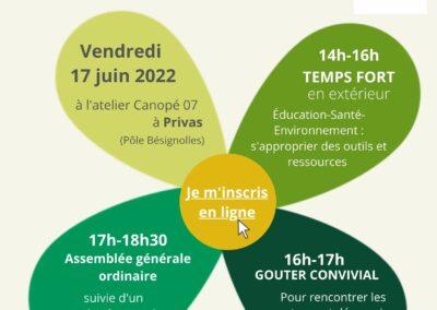 17 JUIN : ASSEMBLÉE GÉNÉRALE du Collectif Pétale 07