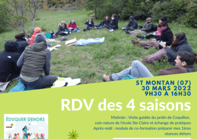 RDV des 4 saisons ! Le 30 mars 2022 à St Montan