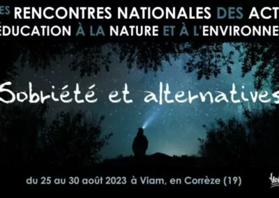 3ème Rencontres nationales des acteurs de l’éducation à la nature et à l’environnement