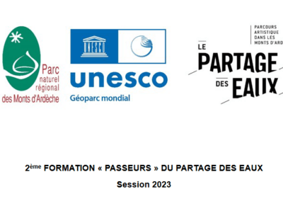 2e Formation “PASSEURS du PARTAGE DES EAUX” 2023