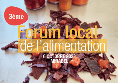 3e Forum Local de l’Alimentation