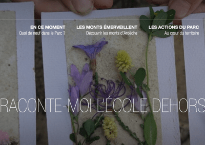 Site ressource du PNRMA « Raconte-moi l’école dehors »