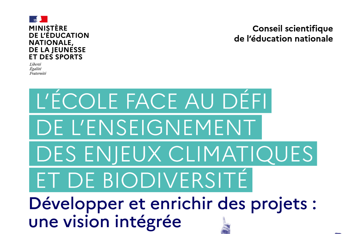 L’école face au défi de l’enseignement des enjeux climatiques et de biodiversité