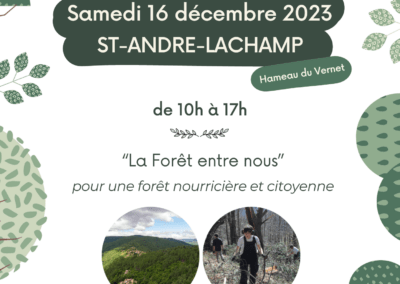 Chantier de plantation participatif pour une forêt nourricière