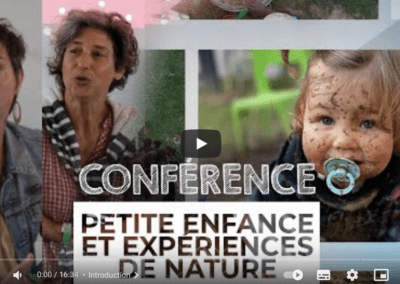Petite enfance en Nature – Accueillir les jeunes enfants en plein air, est-ce possible ?