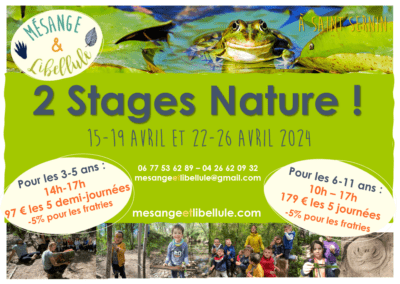 Stages nature de Printemps 2024 !