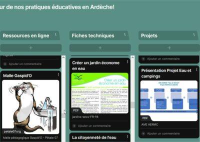 L’eau, un sujet au cœur de nos pratiques éducatives en Ardèche