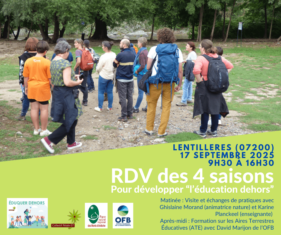 visuel RDV 4 saisons - école Lentillères 17092025