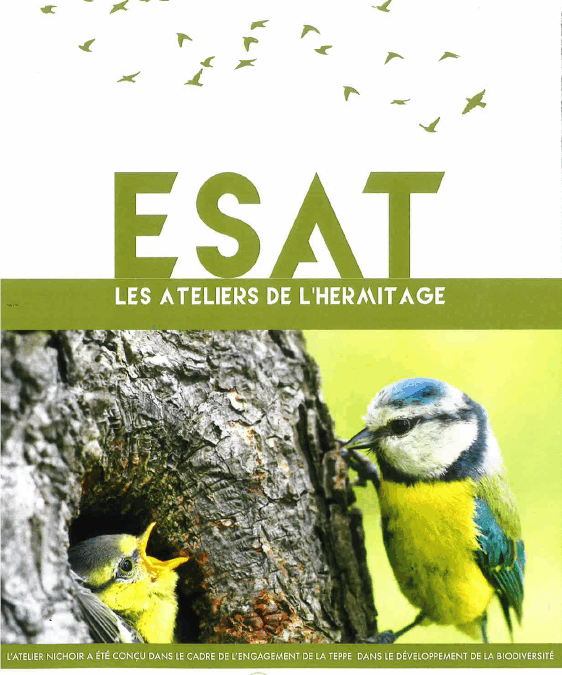 Atelier nichoirs de l’ESAT Les ateliers de l’Hermitage (26600)