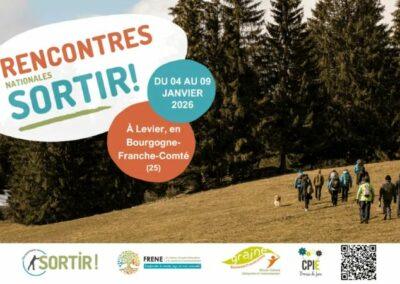 17e Rencontres nationales de la dynamique Sortir! | 4 au 9 janv. 2026 à Levier (25)