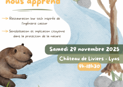 Colloque « Ce que la nature nous apprend » | 29 nov. 2025 – au Château de Liviers