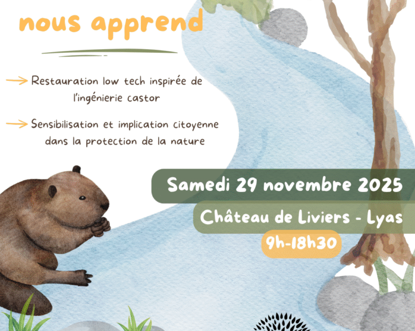 Colloque « Ce que la nature nous apprend » | 29 nov. 2025 – au Château de Liviers
