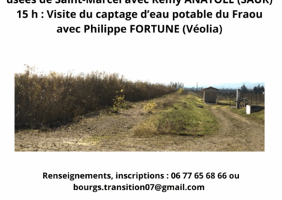 Visites de sites de gestion de l’eau avec BourgS en Transition – 17 déc. 2025