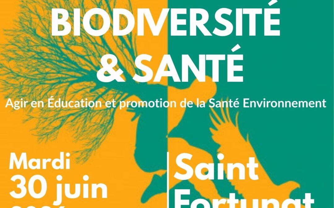 30 juin 2026 : « Biodiversité et santé », une journée d’échanges en Éducation Santé Environnement