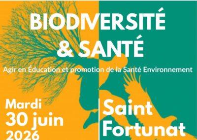 30 juin 2026 : « Biodiversité et santé », une journée d’échanges en Éducation Santé Environnement