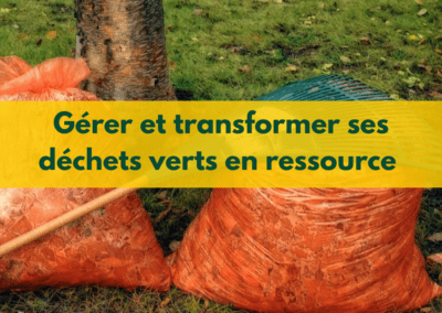 Formation gratuite – Transformer vos déchets verts en ressources