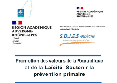 Appel à projet « Promotion des valeurs de la République et laïcité »