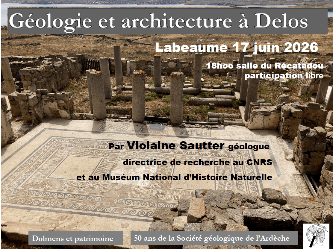 Géologie et architecture à Delos